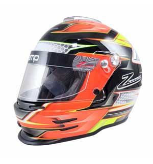 Zamp RZ 42 Youth Helmet CMR2016 - Orange/Yellow