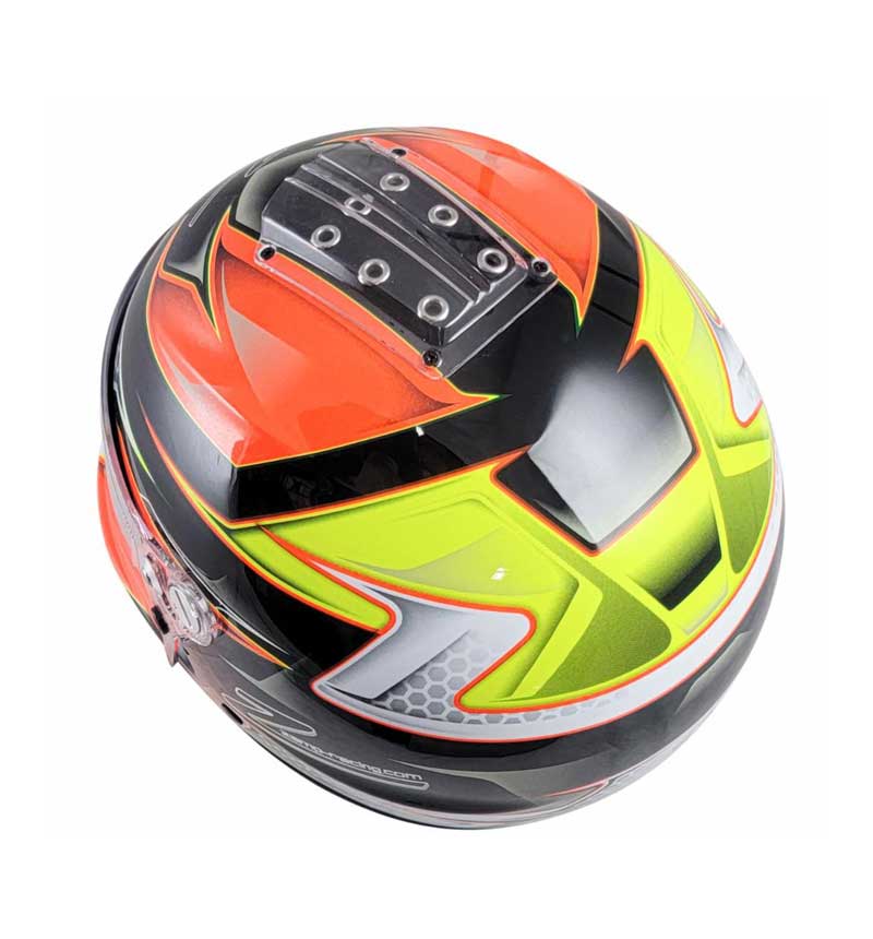 Zamp RZ 42 Youth Helmet CMR2016 - Orange/Yellow