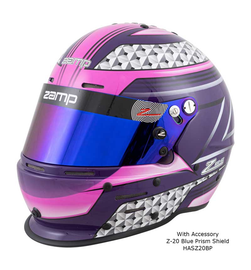 Zamp RZ 62 Helmet SA2020 - Pink/Purple