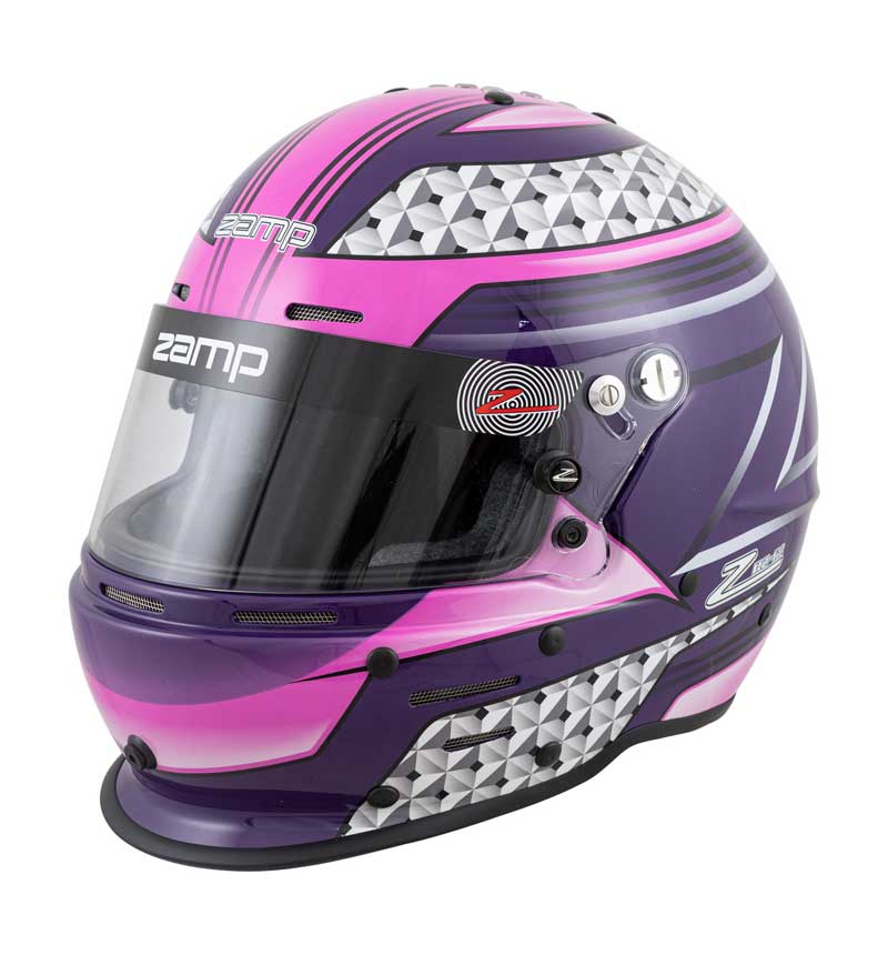 Zamp RZ 62 Helmet SA2020 - Pink/Purple