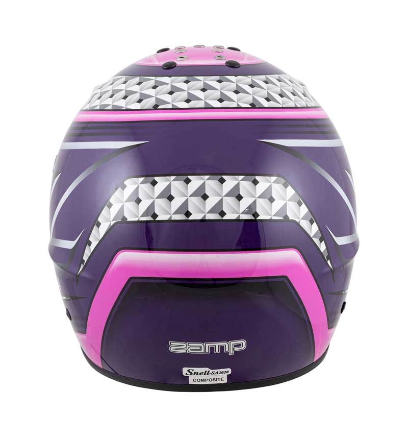 Zamp RZ 62 Helmet SA2020 - Pink/Purple