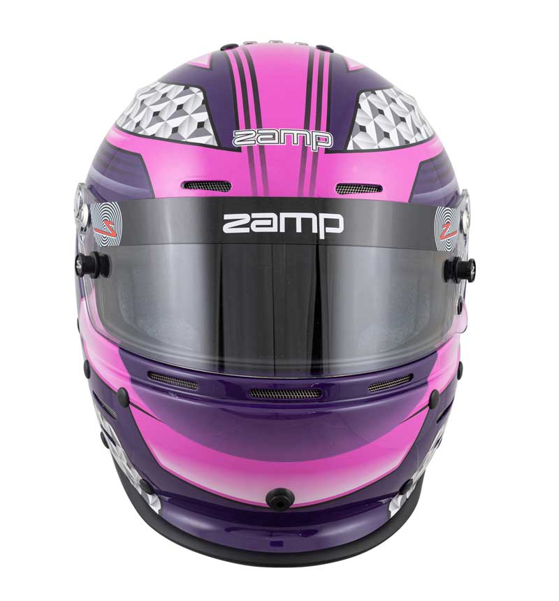 Zamp RZ 62 Helmet SA2020 - Pink/Purple