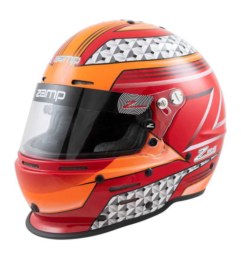Zamp RZ 62 Helmet SA2020 - Red/Orange