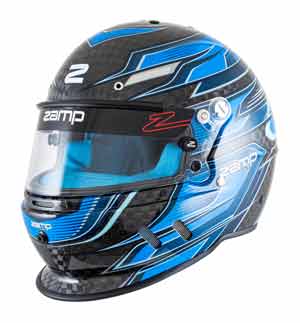  Zamp Carbon Helmet RZ67D - Carbon Blue