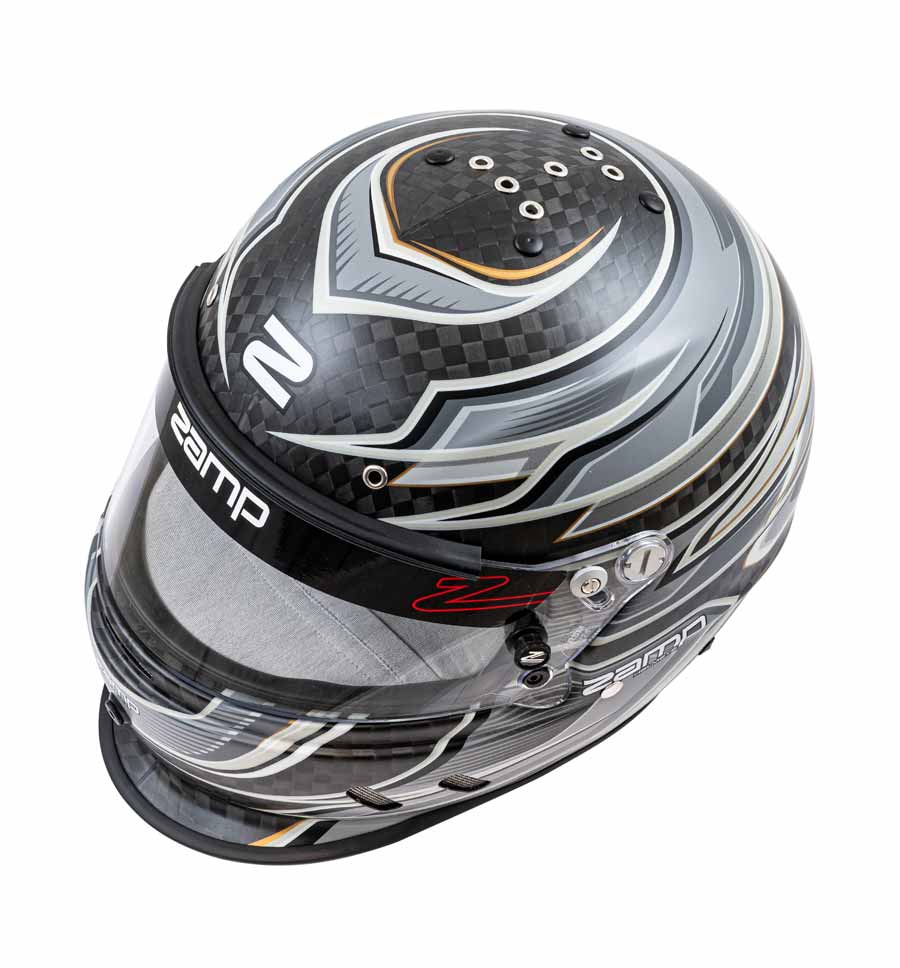 Zamp Carbon Helmet RZ67D - Carbon Grey