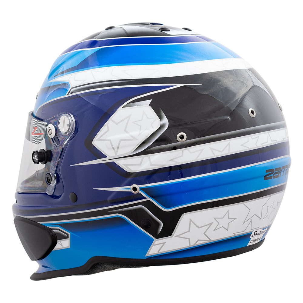 Zamp RZ 70 Helmet FIA 8859-2015 SA2020 - Blue/Light Blue