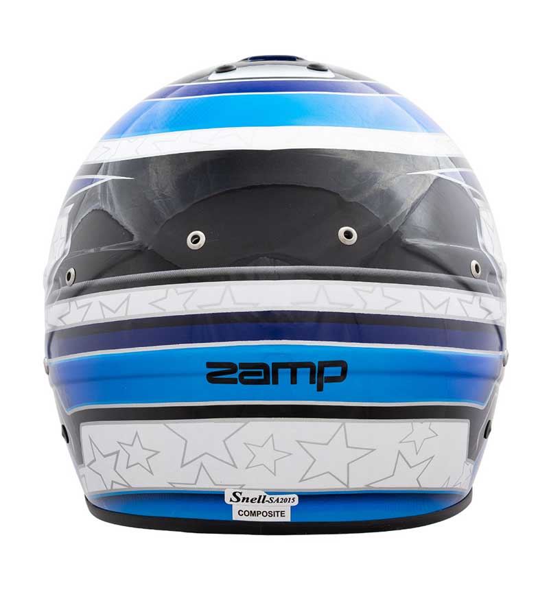 Zamp RZ 70E Helmet FIA 8859-2015 SA2020 - Blue/Light Blue