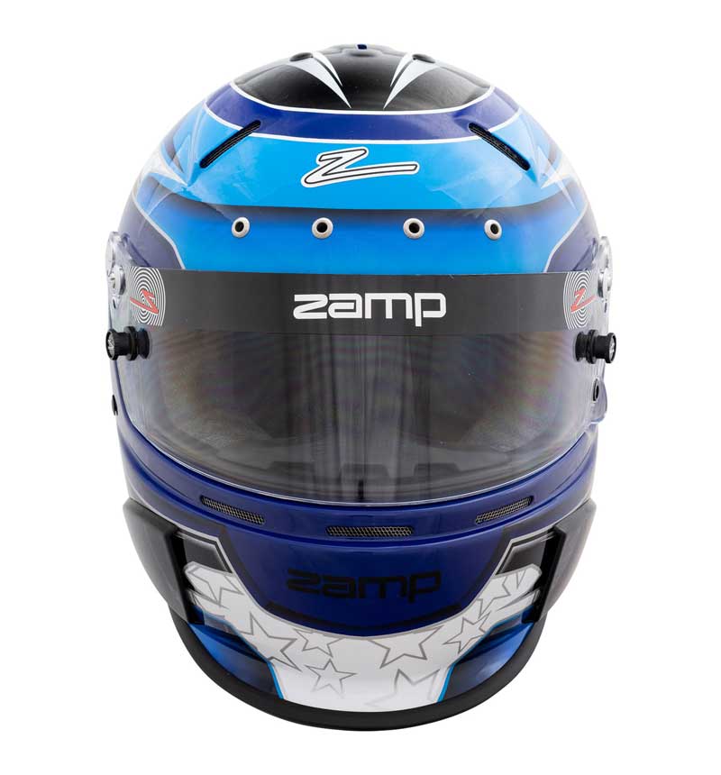 Zamp RZ 70E Helmet FIA 8859-2015 SA2020 - Blue/Light Blue