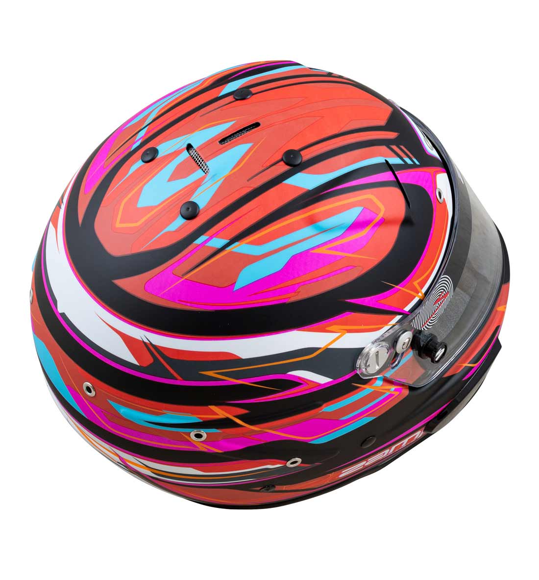 Zamp RZ 70 Helmet FIA 8859-2015 SA2020 - Red/Black/Blue