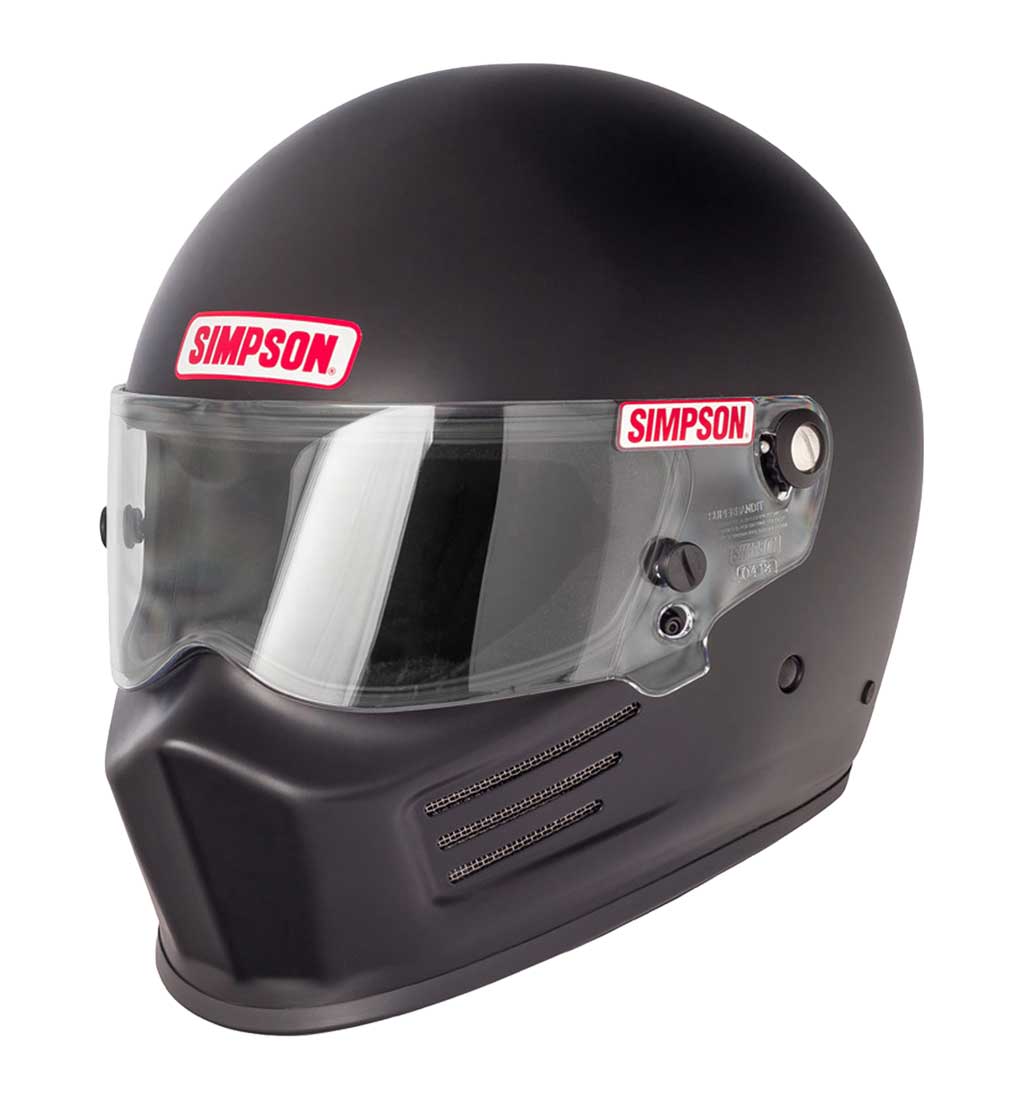 Simpson Bandit Helmet FIA 8859-2015 SA2015 - Black