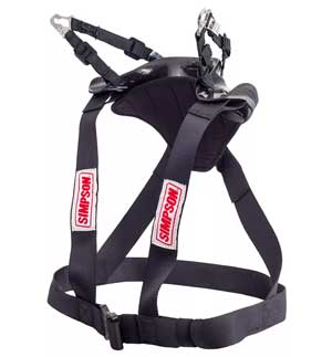 Simpson Hybrid Pro Lite Head &amp; Neck Restraint - Carbon