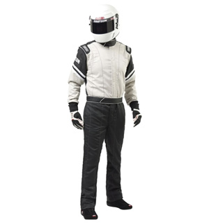 Simpson Legend II Race Suit - Black/White