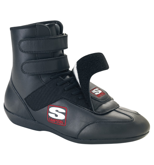 Simpson Stealth Sprint Boot - Black Leather