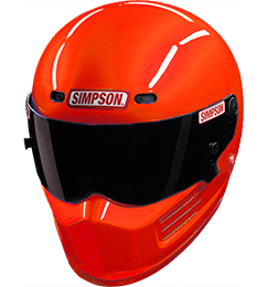 Simpson Super Bandit Helmet - SA2015 - Orange
