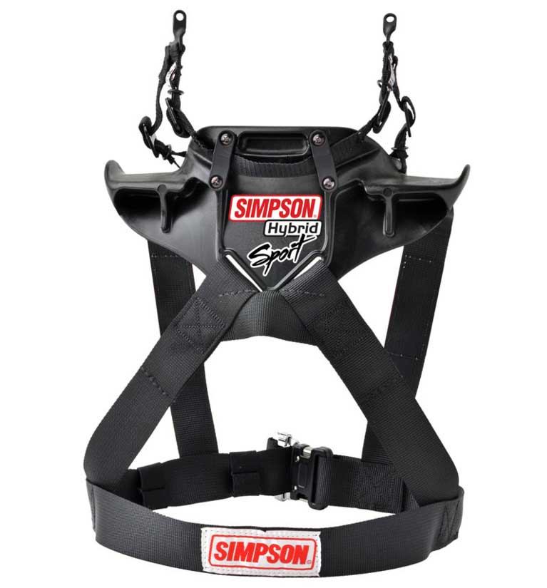 Simpson Hybrid Sport QR Head &amp; Neck Restraint