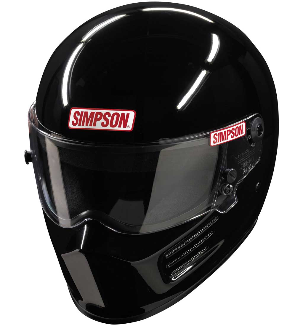 Simpson Bandit Helmet SA2015 Gloss Black L, SIM4200008F