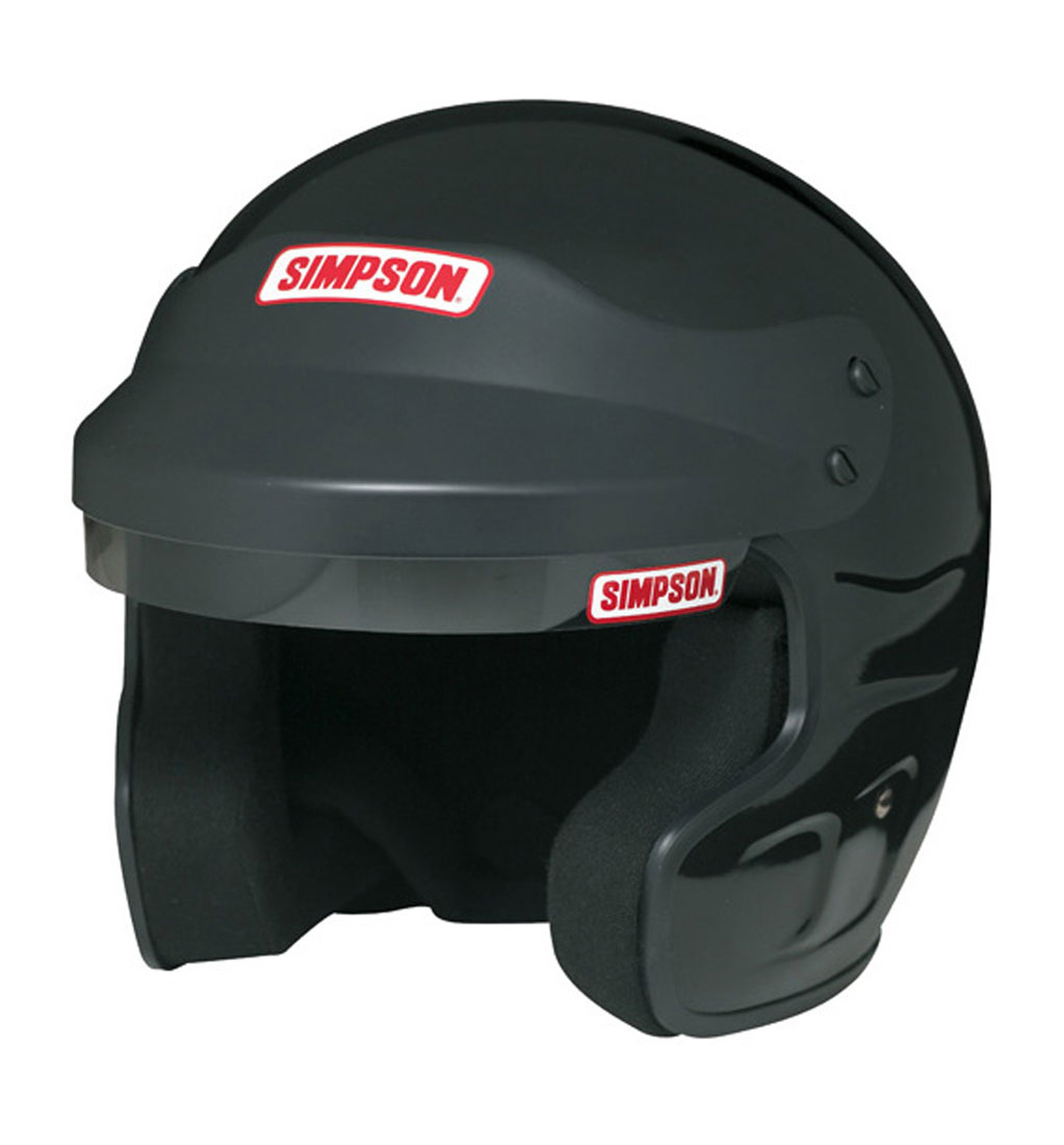 Simpson Cruiser Helmet Black SA2015 XX Large Simpson Race Products