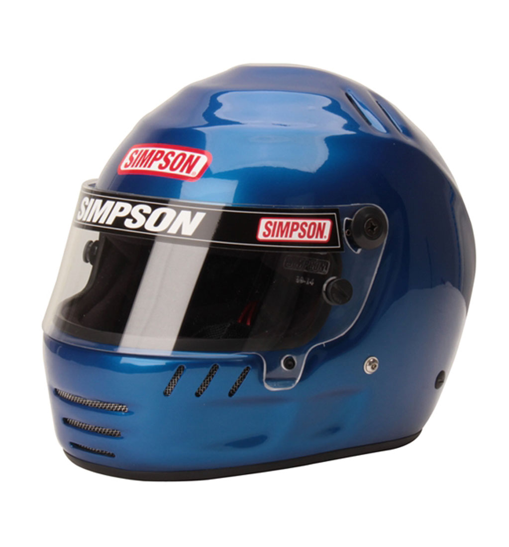 Simpson Jr. Speedway Shark Youth Helmet SFI 24.1 - Blue