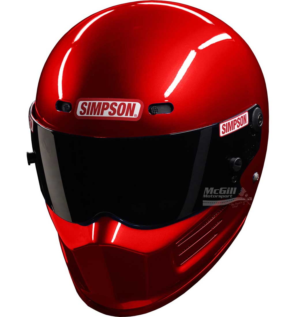 Simpson Super Bandit Helmet SA2015 Red L