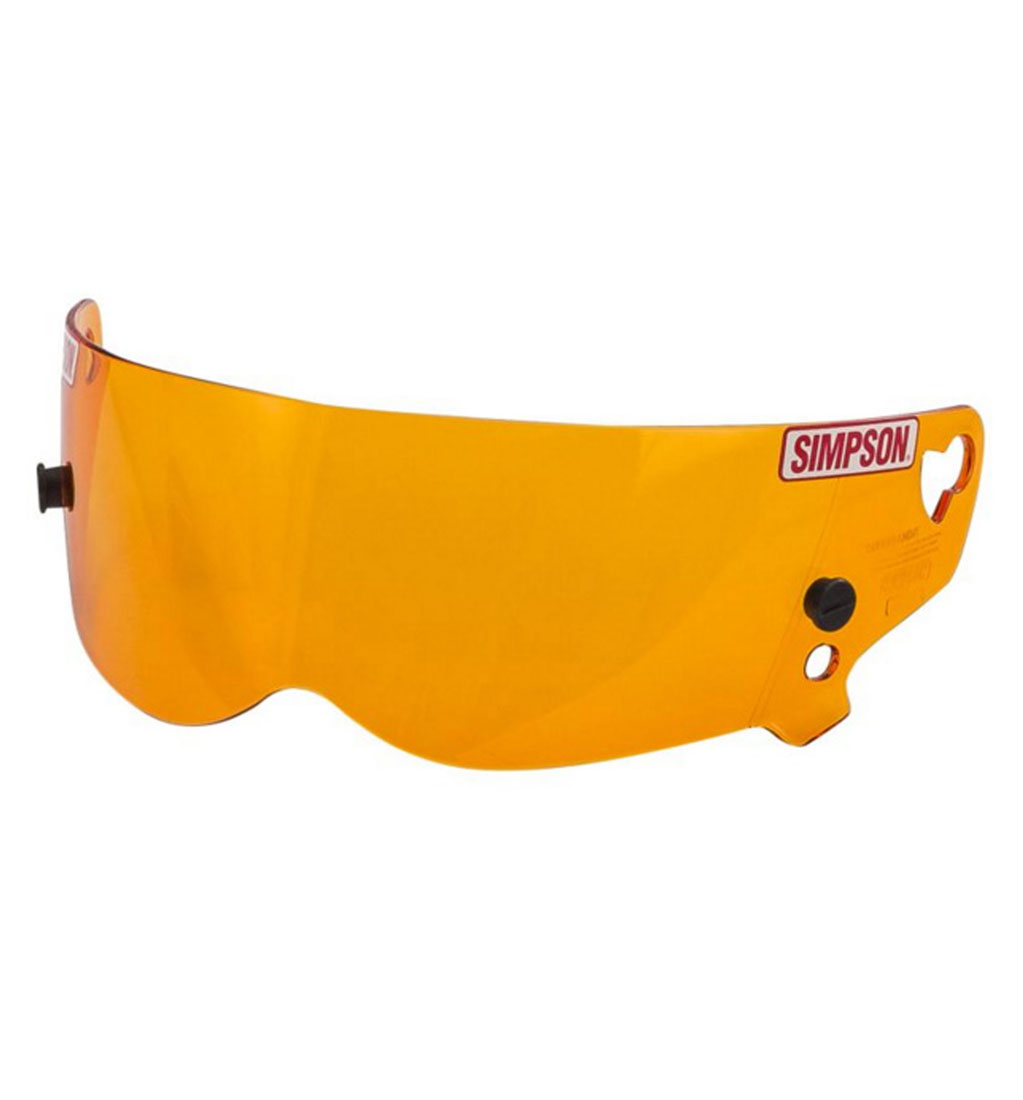 Simpson Bandit Visor Amber