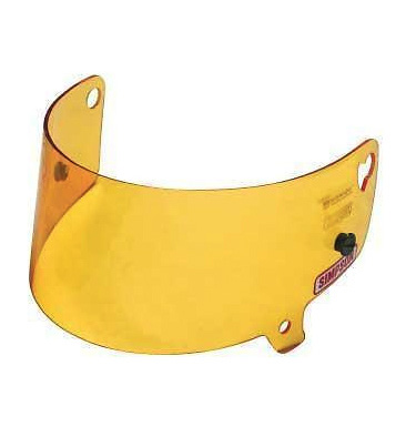 Simpson JR Speedway Shark Visor Amber