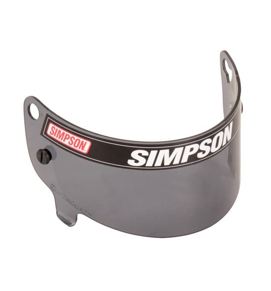 Simpson JR Speedway Shark Visor Smoke