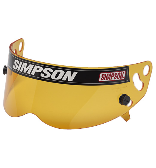 Simpson Speedway RX/Diamondback Visor Amber