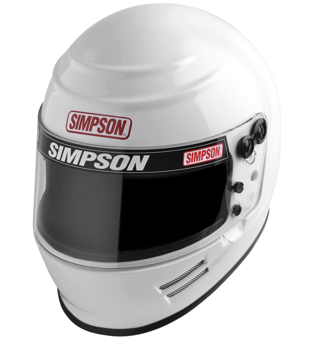 Simpson Voyager 2 Helmet | SA2015 | White | Medium