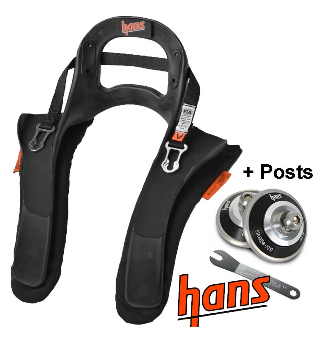 hans Sport III HANS Device + Helmet Posts