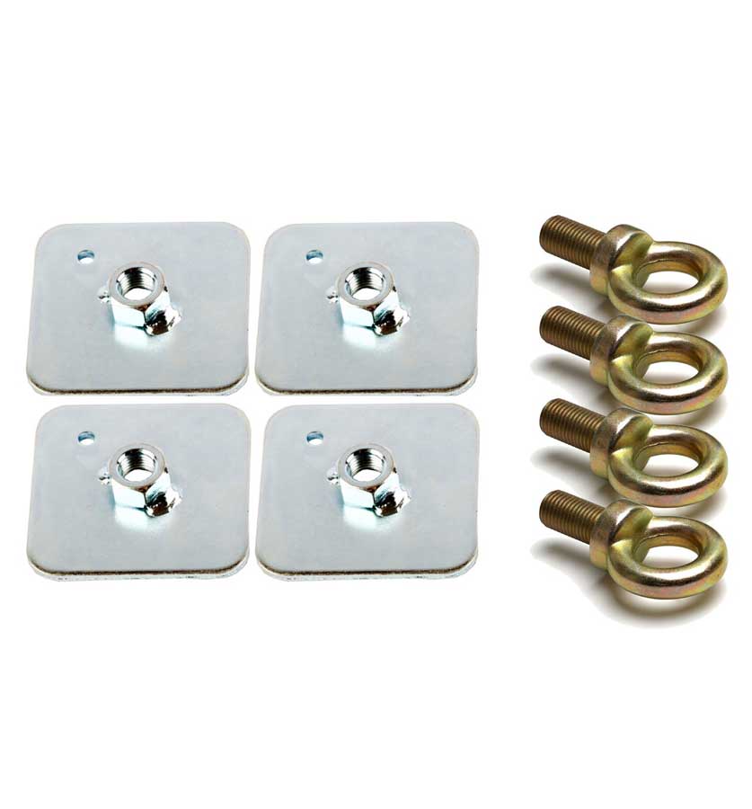 Pack of 4 - 23mm Eyelet and Backing Plates