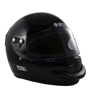 STR SR-2 Aero Helmet FIA 8859-2015 SA2015 - Black