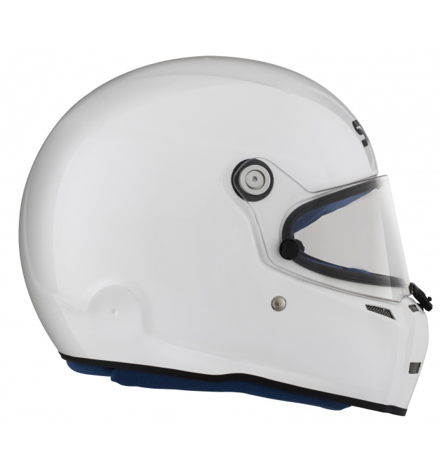 Stilo ST5 Helmet CMR2016 - White + Blue Cheek Pads