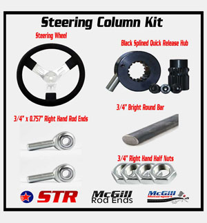 Steering Column Kit - 13&quot; Wheel