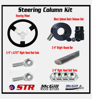 Steering Column Kit - 15&quot; Wheel