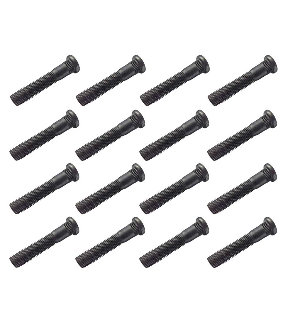 16x Wheel Stud Fit Ford M12x1.5mm High Tensile 63mm SS37