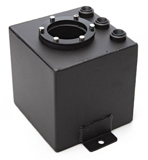 Aluminium Fuel Surge Tank - AN6 Thread - 2 Litres
