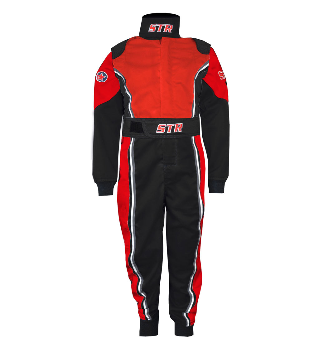 STR Youth 'Comfort' Race Suit - Red/Black