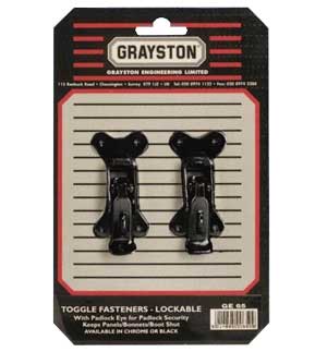 Grayston Toggle Fasteners Lockable