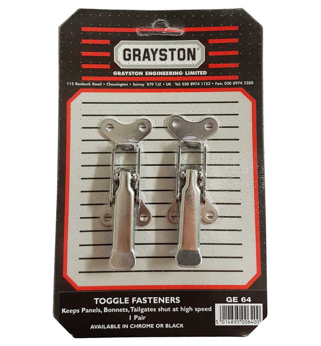 Buy Grayston Toggle Fasteners Silver GE64