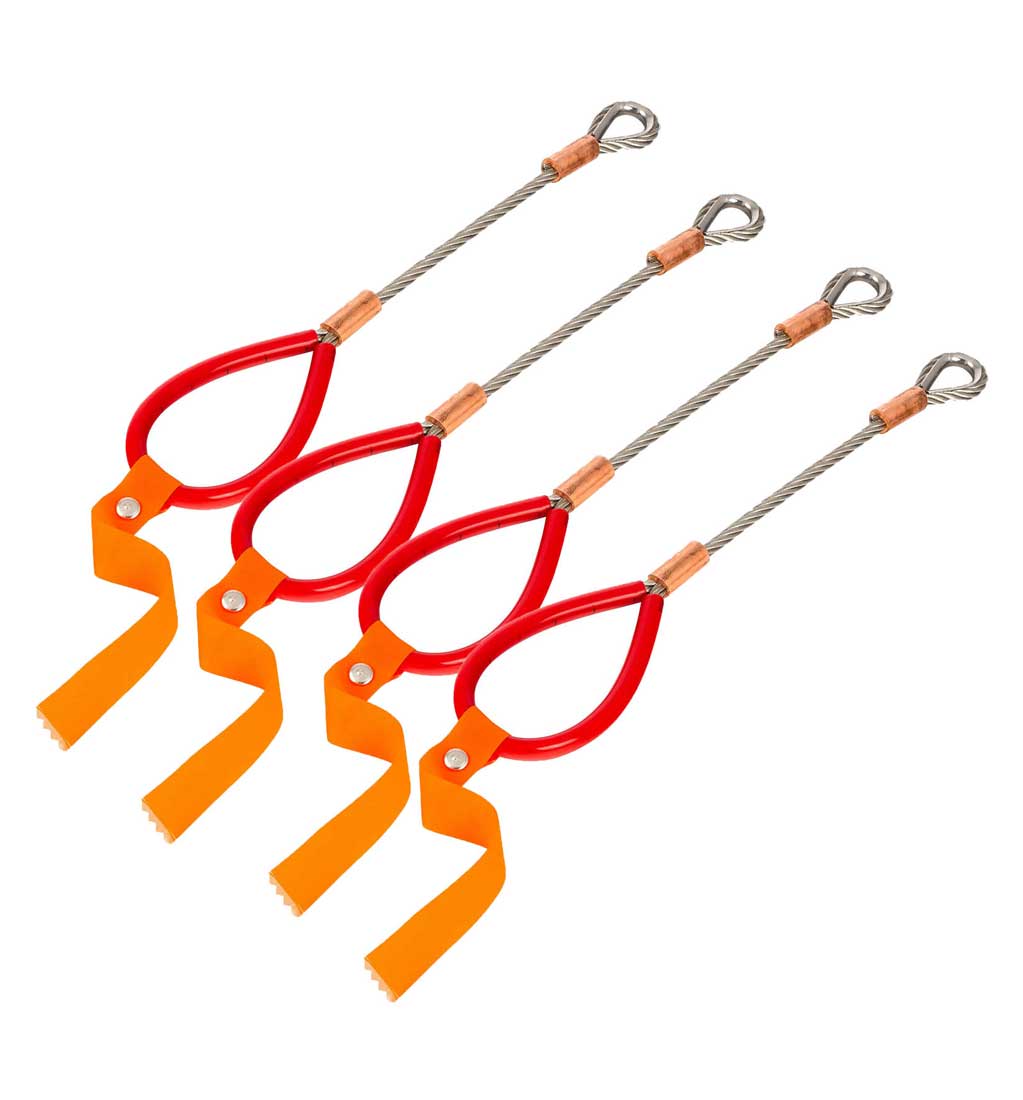 4x MSA &amp; FIA Steel Wire Tow Strap | MSA Compliant Q19.1.3