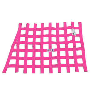 Trapezoidal Window Net - Pink Fluo 
