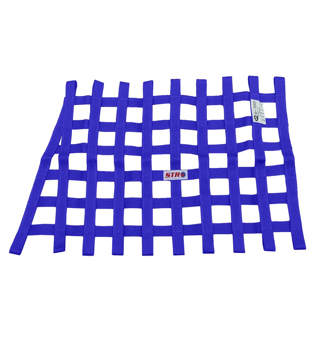 Trapezoidal Window Net - Blue