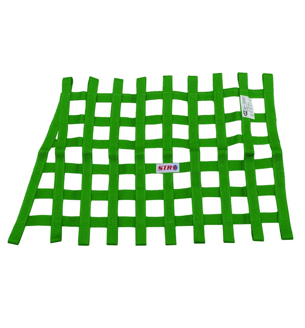 Trapezoidal Window Safety Net - Green