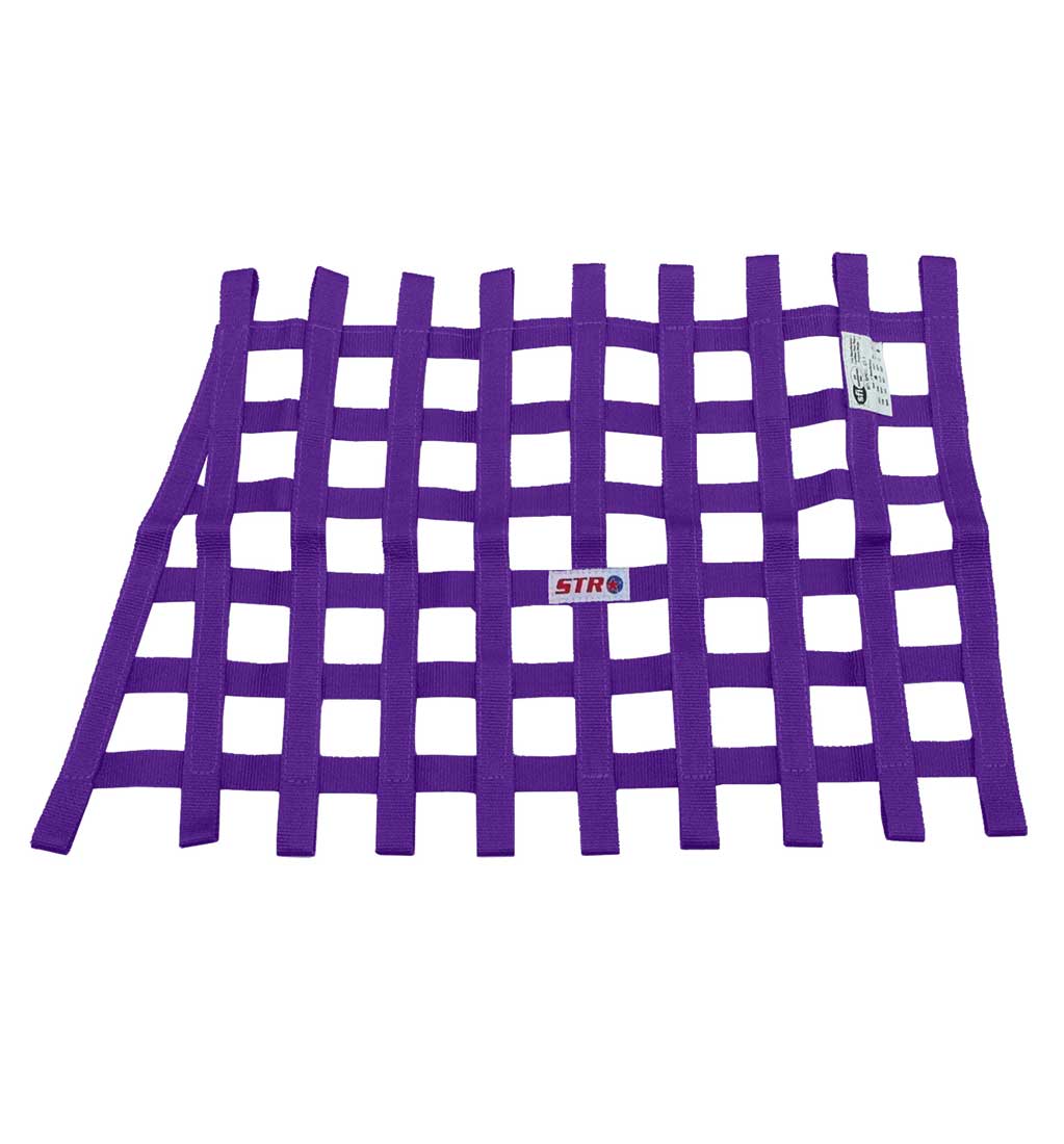 Trapezoidal Window Net - Purple