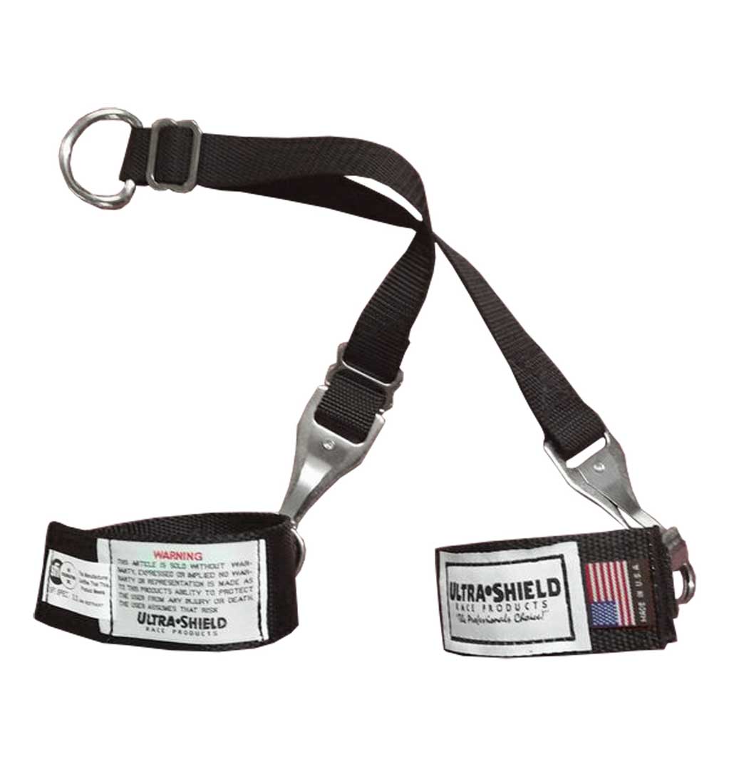 Ultra Shield Junior Arm Restraints | SFI 3.3 Certified | Black