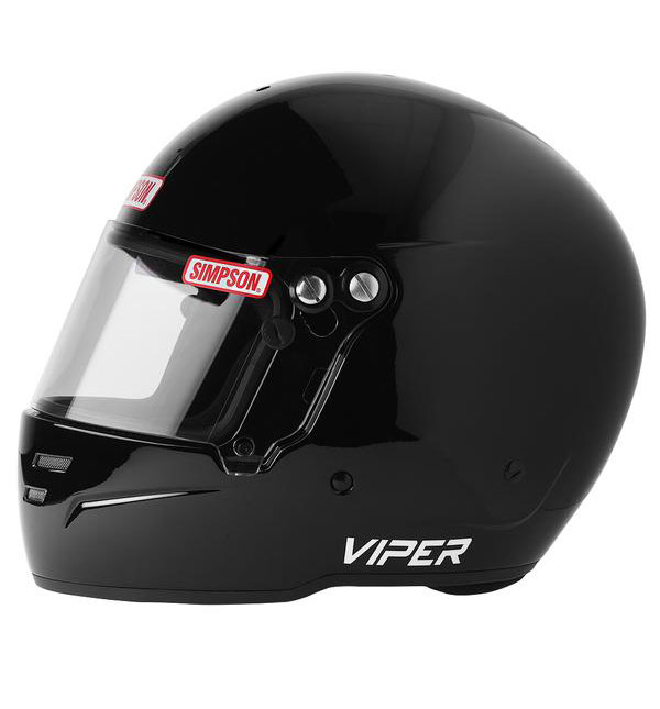 Simpson Viper Helmet - SA2020 - Black