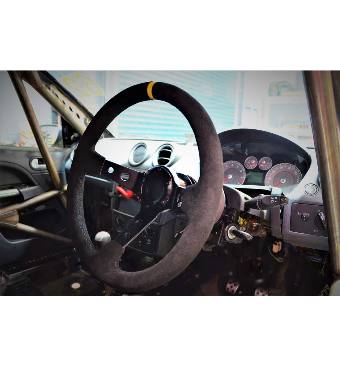 Rally Steering Wheel - 13" Wheel with 3" Deep Dish