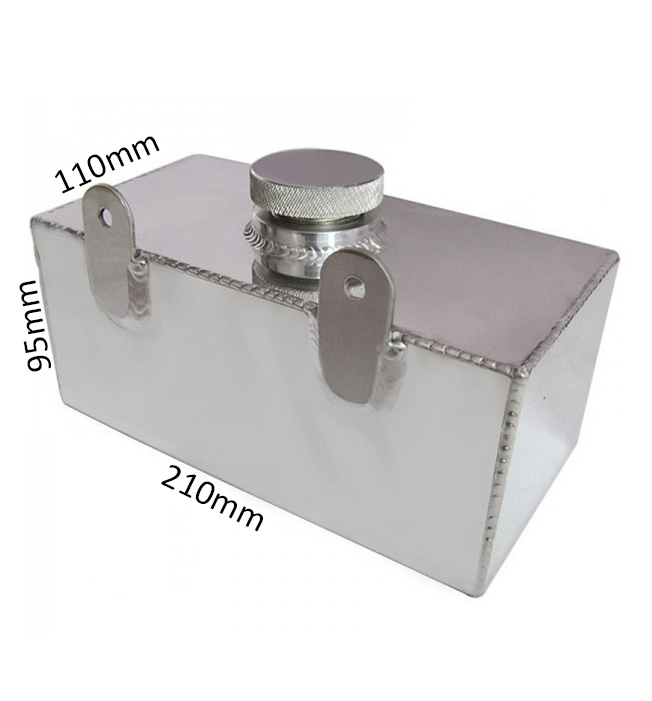 Aluminium Windscreen Washer Universal Water Tank - 2L Capacity