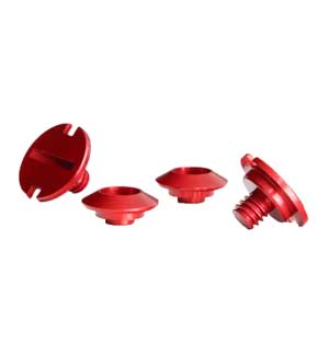 Zamp Shield Retention Kit - Red